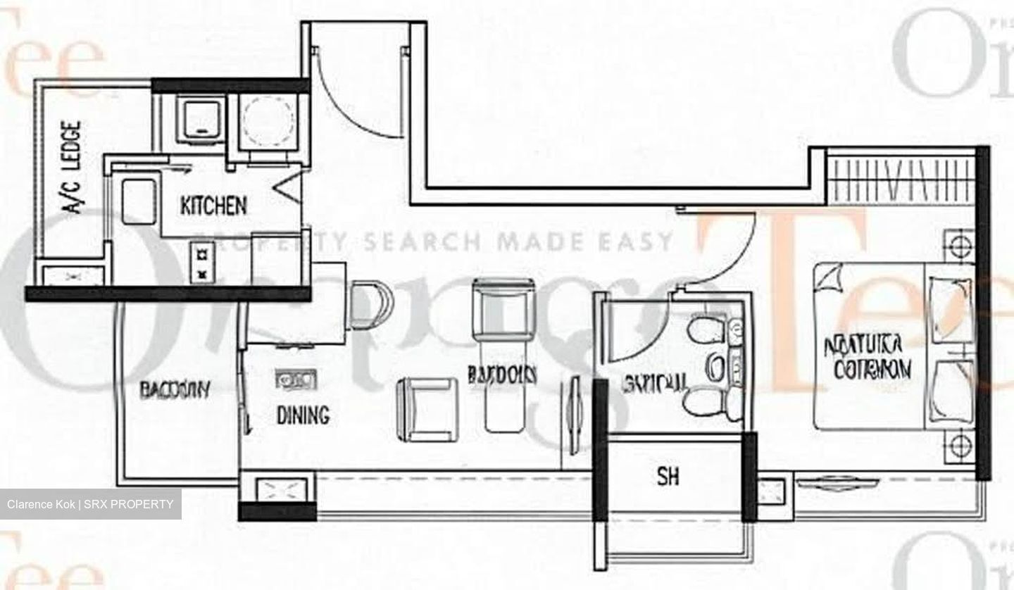 City Regency (D12), Apartment #553558091